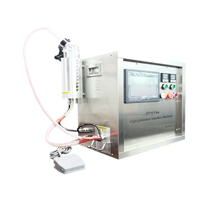 CBD Oil Filling Machine For 1ml 2ml 5ml Carts Vapes High Precision GT10 Thick Oil Carts Filler