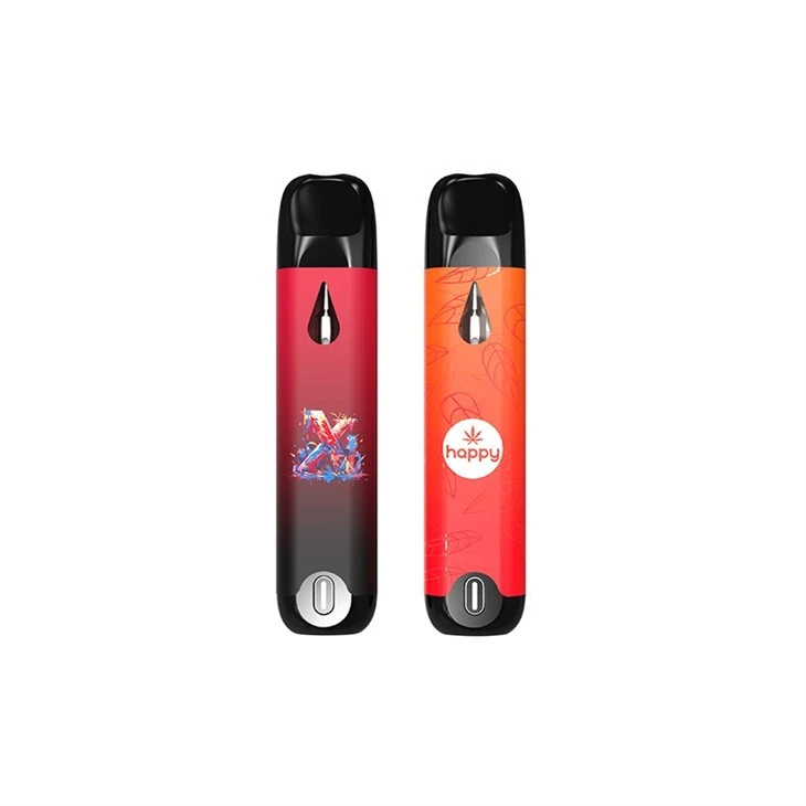 Customized Empty 2ml CBD THC HHC Oil Disposable Vape Pens