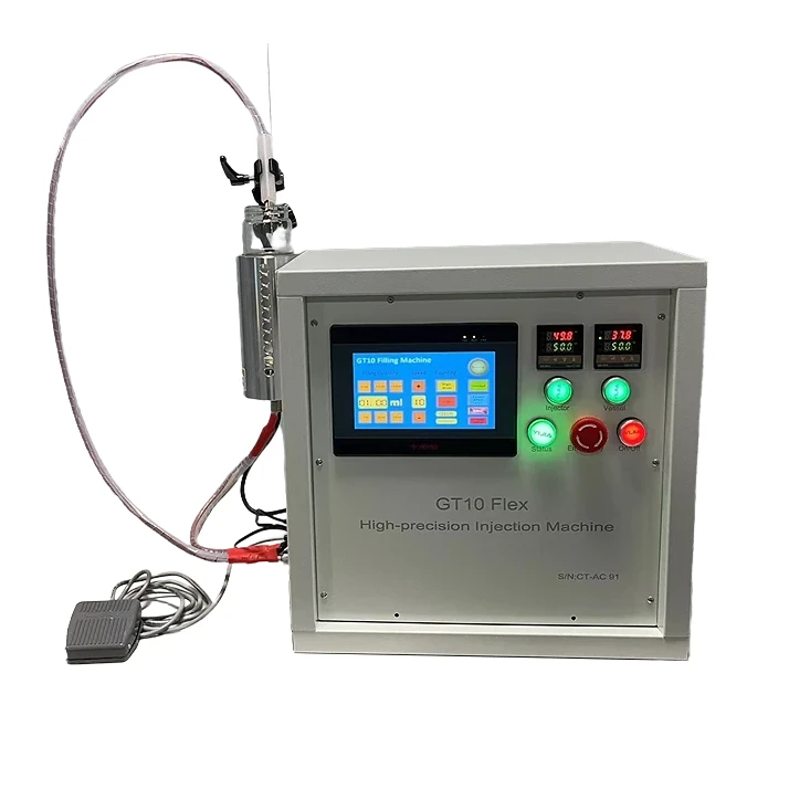 GT10 Flex Vape Oil Filling Machine, Home Delivery Within California, 510 Thread Carts Thc Oil Filling Machines