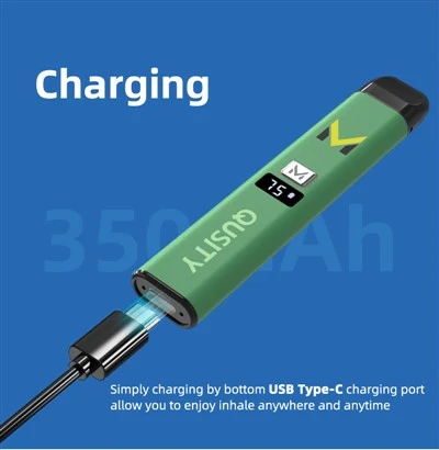 2024 hetaste anpassade tomma 1 gram engångs Vape Pod Uppladdningsbar 280mAh tjock olja Vape Pen