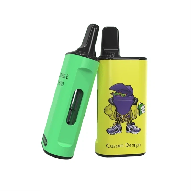 2024 ny enhet förvärma 2G / 3G CBD engångsmodbox spänningsjusterbar vape-enhet